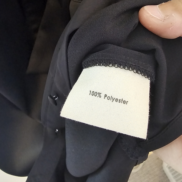 Rachel Parcell Elegant Black Shirt Dress Size XS - Picture 6 of 14